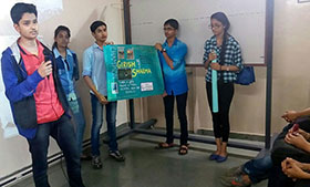 Std 12th Science group project presentation Photos of presentation