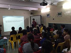 Std 12th Science group project presentation Photos of presentation