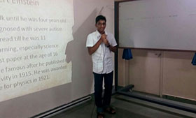 Std 12th Science group project presentation Photos of presentation